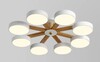 Миниатюра фото потолочная светодиодная люстра inodesign joist white 40.9622 | 220svet.ru