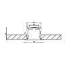 Миниатюра фото профиль встраиваемый designled le.4932-w 003118 | 220svet.ru
