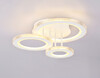 Миниатюра фото потолочная светодиодная люстра с пультом ду ambrella light acrylica fa8867 | 220svet.ru