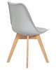Миниатюра фото стул обеденный dobrin jerry soft lmzl-pp635-2797 серый | 220svet.ru