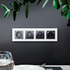 Миниатюра фото рамка из стекла на 4 поста werkel favorit wl01-frame-04 | 220svet.ru