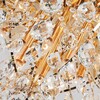 Миниатюра фото потолочная люстра eurosvet crystal 10081/12 золото/прозрачный хрусталь strotskis | 220svet.ru