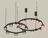 Миниатюра фото подвесной светильник с композитным хрусталем ambrella light diy spot techno ring xr92091310 | 220svet.ru