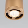 Миниатюра фото потолочный светодиодный светильник elektrostandard lead 25033/led золотой a062523 | 220svet.ru