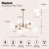 Миниатюра фото подвесная люстра maytoni erich mod221-pl-08-g | 220svet.ru