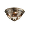 Миниатюра фото потолочный светильник residential 3 ant. brass delight collection | 220svet.ru
