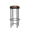 Миниатюра фото стул барный эван roomers furniture evan barstool/rich brown | 220svet.ru