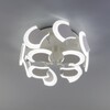 Миниатюра фото потолочный светодиодный светильник eurosvet geisha 90159/12 белый | 220svet.ru