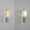 Миниатюра фото бра crystal lux regalo ap5w led chrome | 220svet.ru