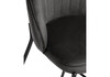 Миниатюра фото барный стул woodville нейл серый / черный 528460 | 220svet.ru