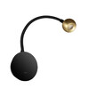 Миниатюра фото настенный светильник loft it point 10254 brass | 220svet.ru