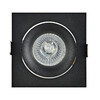Миниатюра фото встраиваемый светильник donolux dl18412/01tsq black | 220svet.ru