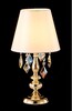 Миниатюра фото настольная лампа crystal lux mercedes lg1 gold/color | 220svet.ru