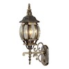 Миниатюра фото уличный настенный светильник arte lamp atlanta a1041al-1bn | 220svet.ru
