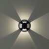 Миниатюра фото лпндшафтный уличный светодиодный светильник odeon light wald 6662/3gl черный | 220svet.ru