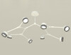 Миниатюра фото потолочная люстра на штанге ambrella light diy spot xb9059203 | 220svet.ru