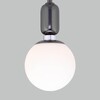 Миниатюра фото подвесной светильник eurosvet bubble 50151/1 черный жемчуг | 220svet.ru