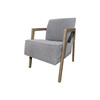 Миниатюра фото кресло roomers furniture hac7001-oak/e272/c416 | 220svet.ru
