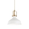 Миниатюра фото подвесной светильник ideal lux eris-1 sp1 bianco | 220svet.ru