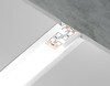 Миниатюра фото профиль встраиваемый для светодиодной ленты ambrella illumination gp1100wh | 220svet.ru