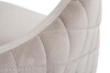 Миниатюра фото кресло вращающееся велюровое garda decor verona-2k-бежевый-bel09 | 220svet.ru