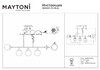 Миниатюра фото подвесная люстра maytoni erich mod221-pl-05-g | 220svet.ru