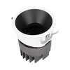 Миниатюра фото встраиваемый светильник loft it comb 10330/e white black | 220svet.ru