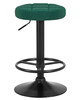 Миниатюра фото стул барный dobrin bruno black lm-5008_blackbase-2426 зеленый | 220svet.ru