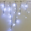Миниатюра фото гирлянда бахрома, 5х0.5м., 250 led, холодный белый, без мерцания, прозрачный пвх провод. 05-1957 | 220svet.ru