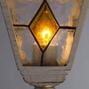 Миниатюра фото садово-парковый светильник arte lamp berlin a1017pa-1wg | 220svet.ru