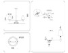 Миниатюра фото потолочная люстра на штанге мрамором ambrella light heigh light gn lh75051 | 220svet.ru