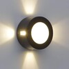 Миниатюра фото уличный настенный светодиодный светильник de markt меркурий 807022701 | 220svet.ru