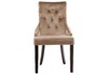 Миниатюра фото стул деревянный elegance dark walnut / fabric beige | 220svet.ru