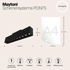 Миниатюра фото трековый светодиодный светильник maytoni track lamps tr014-2-20w4k-b | 220svet.ru