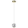 Миниатюра фото подвесной светодиодный светильник odeon light jemstone 5085/5l золотой | 220svet.ru