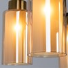 Миниатюра фото потолочная люстра arte lamp leo a7027pl-8bk | 220svet.ru