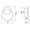 Миниатюра фото бра freya siala 01 fr10025wl-l10w | 220svet.ru