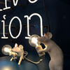 Миниатюра фото настольная лампа mouse lamp lyie down | 220svet.ru