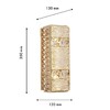 Миниатюра фото настенный светодиодный светильник favourite templum 4204-1w | 220svet.ru