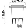 Миниатюра фото ландшафтный светильник deko-light aton round set 730474 | 220svet.ru