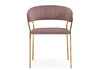 Миниатюра фото стул woodville kamelia 1 light purple /gold 15474 | 220svet.ru