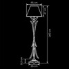 Миниатюра фото торшер lightstar antique 783711 | 220svet.ru