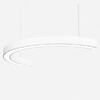 Миниатюра фото подвесной светодиодный светильник siled nimbus-half 7370850 | 220svet.ru