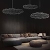 Миниатюра фото подвесной светодиодный светильник loft it cloud 10247/1500 silver | 220svet.ru