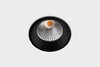 Миниатюра фото встраиваемый светодиодный светильник italline it08-8035 black 3000k | 220svet.ru