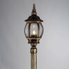 Миниатюра фото садово-парковый светильник arte lamp atlanta a1047pa-1bn | 220svet.ru
