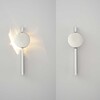 Миниатюра фото бра crystal lux regalo ap5w led chrome | 220svet.ru