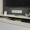 Миниатюра фото рамка из пластика на 5 постов werkel snabb wl03-frame-05-ivory-gd | 220svet.ru