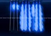 Миниатюра фото уличная светодиодная гирлянда (ul-00000167) uniel занавес 220v синий uld-e1505-336/dtk blue ip44 twisted meteor | 220svet.ru