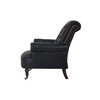 Миниатюра фото кресло кожаное roomers furniture 1010/#b76 | 220svet.ru